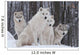 Arctic Wolf Pack Wall Mural