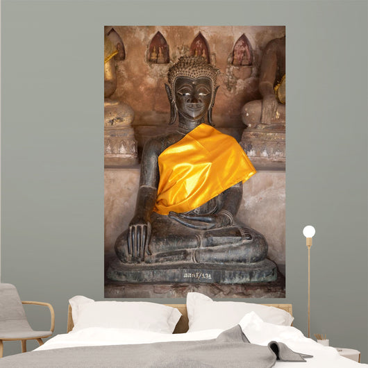 Ancient Buddha Wall Mural