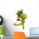 Dragon with Glasses Peeking Wall Decal