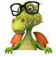 Dragon and Sunglasses Wall Decal