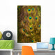 Peacock Waterfall Wall Mural