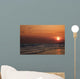 Sun Setting over Beach