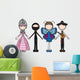 Happy Kids Wall Mural