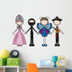 Happy Kids Wall Mural