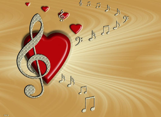 Love of Music Wall Mural