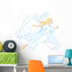 Stylized Angel Flying or Wall Mural