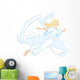 Stylized Angel Flying or Wall Mural