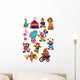 cartoon animals circus Wall Decal