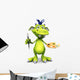 Cute Cartoon Monster Ready Wall Decal