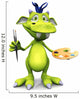 Cute Cartoon Monster Ready Wall Decal
