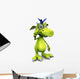Cute Cartoon Monster with Wall Decal