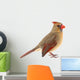 Northern Cardinal Cardinalis Cardinalis Wall Decal