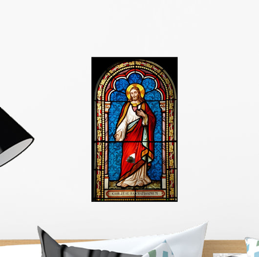 Stained Glass Jesus Christ