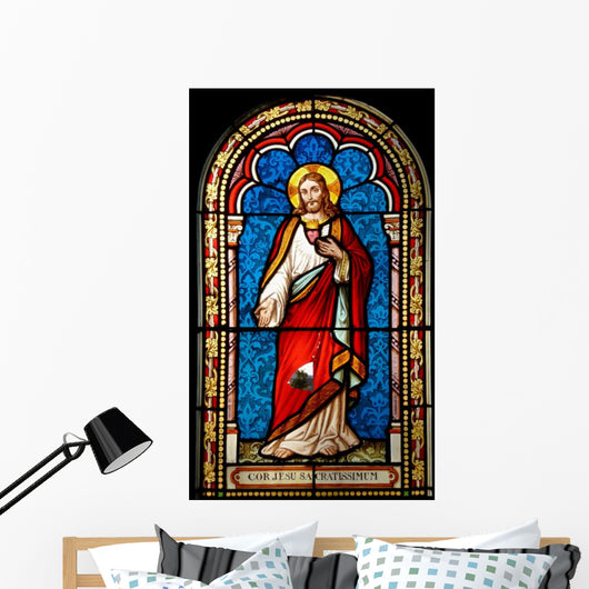 Stained Glass Jesus Christ