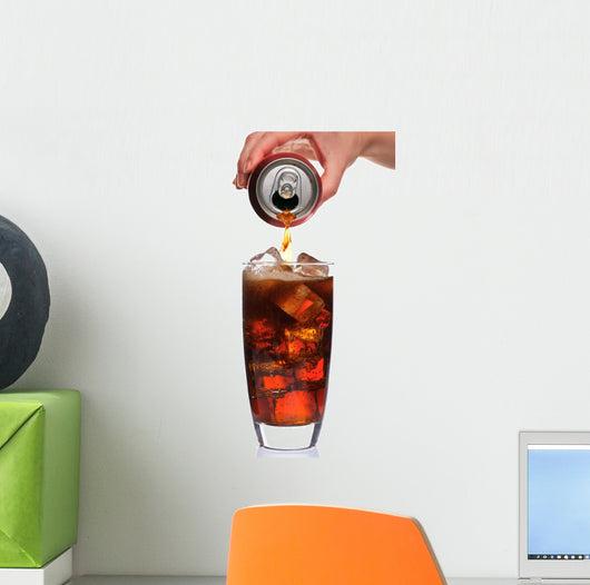 Pouring Glass Cola