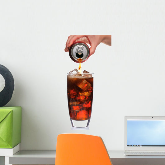 Pouring Glass Cola