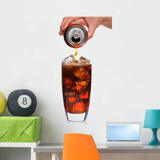 Pouring Glass Cola