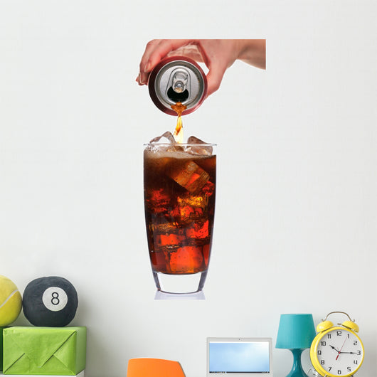 Pouring Glass Cola
