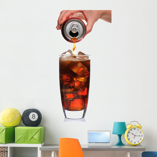 Pouring Glass Cola