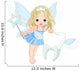 Cute Tooth Fairy Wall Decal