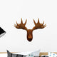 Faux Taxidermy Moose Head Wall Decal