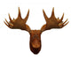 Faux Taxidermy Moose Head Wall Decal