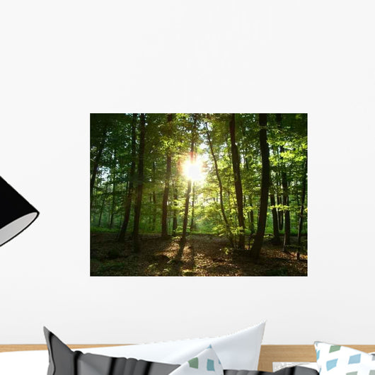Green Shimmer Wall Decal