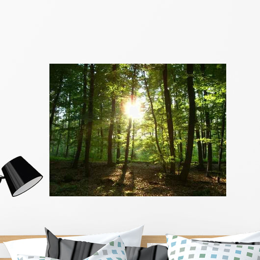 Green Shimmer Wall Decal