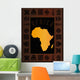Africa Card Wall Mural