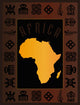 Africa Card Wall Mural