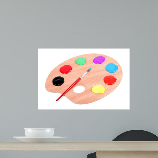 Paint Palette Wall Decal