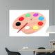 Paint Palette Wall Decal