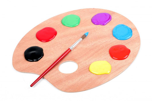 Paint Palette Wall Decal