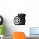 Stack Wheels Wall Decal