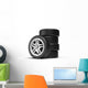 Stack Wheels Wall Decal