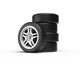 Stack of Wheels Wall Decal