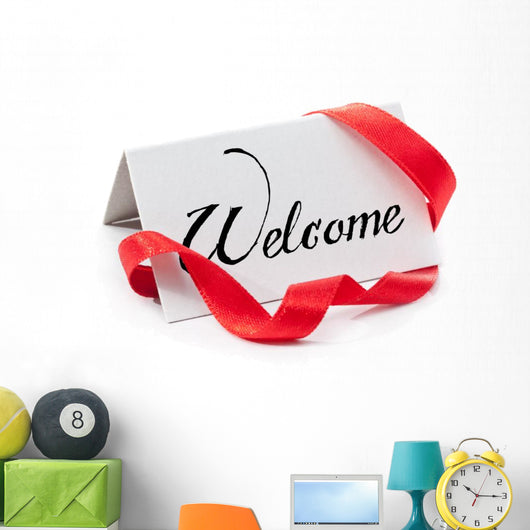 Welcome Wall Decal