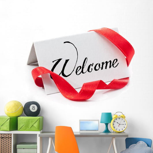 Welcome Wall Decal