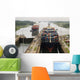 Cargo Ship in Panama Canal Wall Mural
