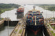 Cargo Ship in Panama Canal Wall Mural