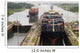 Cargo Ship in Panama Canal Wall Mural