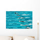 competitive swimming Wall Mural