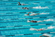 competitive swimming Wall Mural