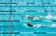 Competitive Swimming Wall Mural