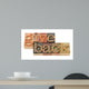 Give Back Words in Wood Fonts Wall Decal
