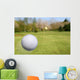 Flying Golf Ball Wall Mural