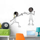 Fencing Wall Mural