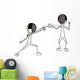 Fencing Wall Mural