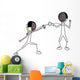 Fencing Wall Mural