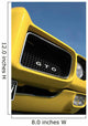 American Gto Muscle Car Wall Mural